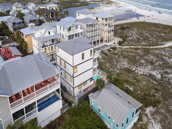 Six Bedroom Gulf Front Vacation Rental in Grayton Beach